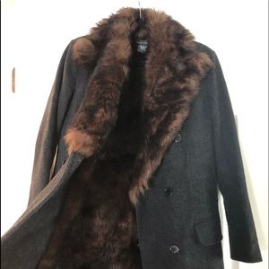 Ralph Lauren Fur Lined Coat